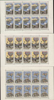 89103 / 0 - Philately / Czechoslovakia 1945-1992 / Blocks of Ten