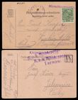 91496 / 0 - Filatelie / Filatelistické obory / Polní pošta / Rakousko-Uhersko / Ostatní útvarová razítka