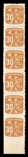 92065 / 0 - Philately / Czechoslovakia 1945-1992 / Newspaper, Delivery