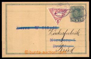 100065 - 1918 CPŘ3Pa, Karel 8h, dofrankované rakouskou trojúhelní