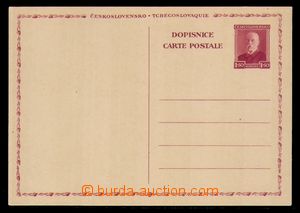 100269 - 1933 CDV51, Masaryk 1,50CZK, PC abroad, brown-red color, int