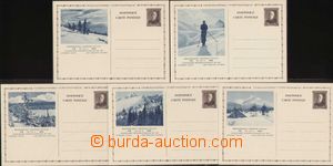 100281 - 1934 CDV57/1-5, FIS 1935, kompletní série 5 kusů, pěkné