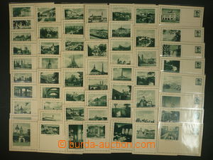 100287 - 1936 CZECHOSLOVAKIA 1918-39 collection PC CDV61/1-58 Pictori