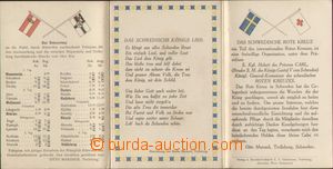 100492 - 1917 Swedish Red Cross, comp. 10 pcs of promotional Ppc, on 