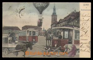 100738 - 1903 SLANÝ - koláž město v budoucnosti, vydal Chyský, D