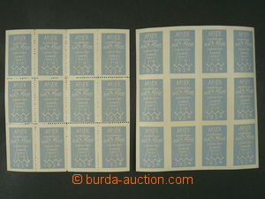 100813 - 1934 APEX, Mezinárodní výstava letecké pošty, Londýn, 2x 12-
