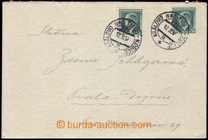 100822 - 1937 dopis do Prahy s razítkem VLP č.992a KRÁĽOVO NAD TI