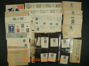100935 - 1919-2006 SOKOL  selection of letters, first day sheet/-s an