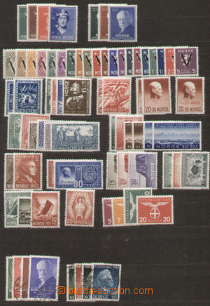 101080 - 1939-44 sestava známek, obsahuje mj. Mi.236 2x svěží, ka