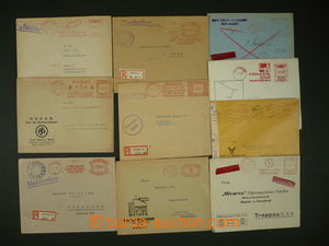 101136 - 1933-43 GERMANY  sestava 10ks dopisů s OVS, 3x jako R, 2x j