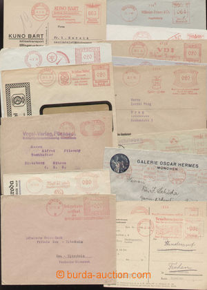 101299 - 1928-44 GERMANY  sestava 15ks dopisů s OVS, 2ks otisky ze S