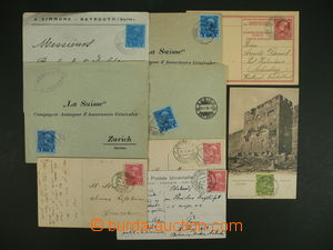 101558 - 1910-14 LEVANTE  sestava 10ks dopisů, DR JERUSALEM, CONSTAN