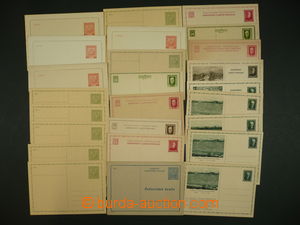 101559 - 1925-34 CZECHOSLOVAKIA 1918-39  selection of 25 pcs of p.sta