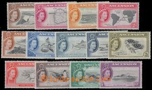 101625 - 1956 Mi.62-74, Elizabeth II., c.v.. 210€