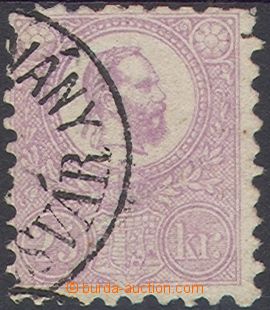101787 - 1871 Mi.6a, Franz Josef, 25K fialová