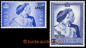 101840 - 1948 Mi.25-26, Silver Jubilee, c.v.. 65€