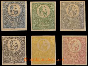101851 - 1921 HUNGARY  comp. 6 pcs of advertising labels with picture