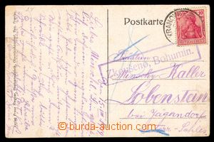 102194 - 1919 CENZURA / TĚŠÍNSKO pohlednice z Německa do Úvalna 