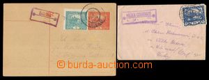 102218 - 1919 postal-agency NĚČICE + ZAŠOVICE, c.v.. Geb.870/1a, 1