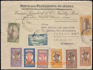 102237 - 1930 firemní dopis adresovaný do Německa, s pestrou frank