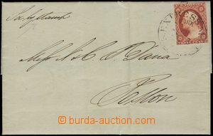 102461 - 1854 folded letter to Boston, with Mi.4, CDS EXPRESS MAIL NE