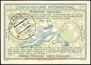 102539 - 1930 CMO1, international reply coupon 2,75CZK - Design Stock