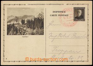 102589 - 1939 československá dopisnice CDV67/3, zaslaná do Opavy, 