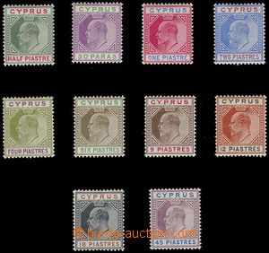 102876 - 1903 Mi.36-45, King Edward VII, complete set, c.v.. 700€