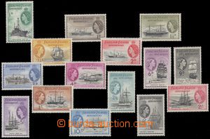 102912 - 1954 Mi.19-33, Objevování Antarktidy, kompletní série, k