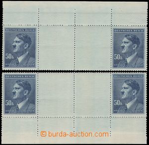 103076 - 1942 Pof.99, Hitler 50K, variants of coupons VK-6, VK-7, c.v