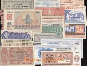 103092 - 1922-89 CZECHOSLOVAKIA  selection of 21 pcs of tickets, cont