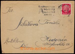 103243 - 1941 KT BUCHENWALD  dopis do ČaM, vyfr. zn. Hindenburg 12Pf