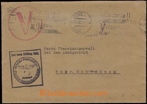 103265 - 1941 GESTAPO BRNO  letter without franking to Šumperk, MC B