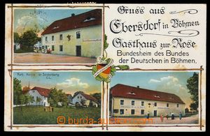 103343 - 1915 HABARTICE, ZAWIDÓW (Ebersdorf, Seidenberg) - 3-okénko