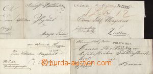 103384 - 1828-48 comp. 5 pcs of letters with postmarks from East Bohe