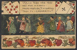 103391 - 1897 Josef Šváb č. 103, barevná litografie, karty, DA, p