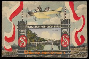 103416 - 1920 PRAHA (Prag) - koláž obraz v rámečku, propagační 