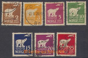 103465 - 1925 Mi.109-115, Polar Bear, c.v.. 90€