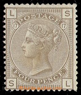 103645 - 1880 Mi.61, Queen Victoria 4p, c.v.. 250€