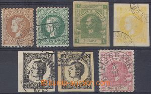 103754 - 1868-72 comp. 7 pcs of stamps, better values