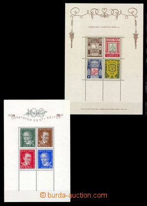 103774 - 1938-39 comp. 4 pcs of miniature sheets, Mi.Bl.1 - 4, nice, 