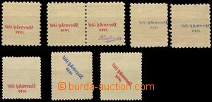 103786 - 1939 Alb.3 3x, 4 2x, 9, 14, 16, comp. 8 pcs of stamps with s
