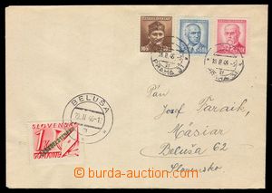 103859 - 1946 dopis vyfr. zn. Pof.388, 415 a 418, vylomené DR PRAHA 