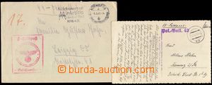 103895 - 1940-41 SS-Feldpost, sestava 2ks celistvostí, Polizei-Batai