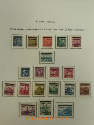 103913 - 1939-45 ČaM  značně kompletní generální sbírka na zas