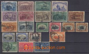 103990 - 1893 selection of 22 pcs of stamps from y. 1893-1904, outsid