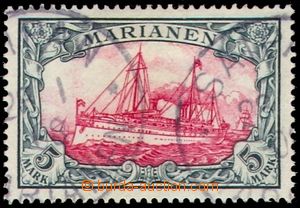 103995 - 1901 MARIANA ISL.  Mi.19, Ship 5M, sought highest value, c.v