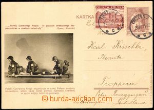 104039 - 1939 polská obrazová dopisnice Mi.P85 dofr. zn. Mi.317, DR