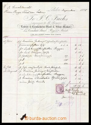 104112 - 1898 FISKÁLNÍ POUŽITÍ  firemní účet na hraběte Salma
