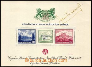 104269 - 1940 Exile issue, Pof.A329/330 BRATISLAVA 1937 (type I.), wi